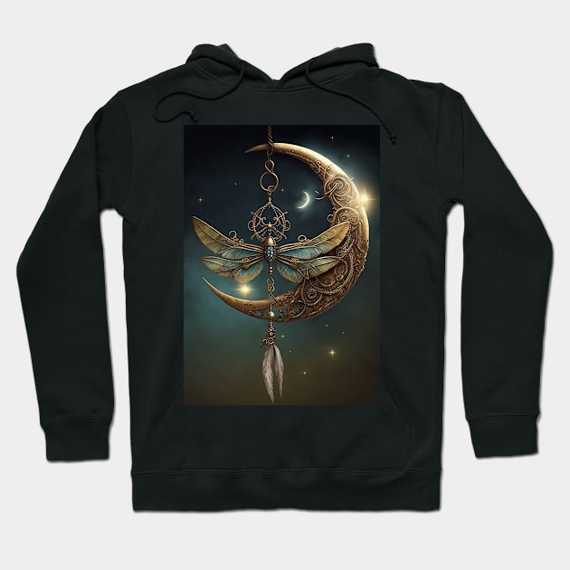 Magical Moon Talisman Hoodie by MyMagicalPlace